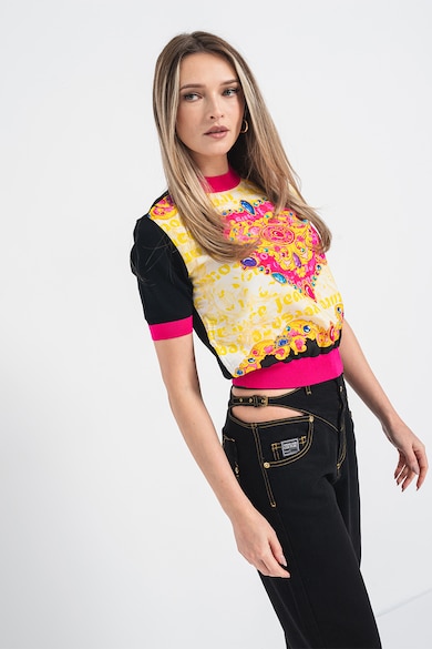 Versace Jeans Couture Тениска с цветен блок и лого Жени