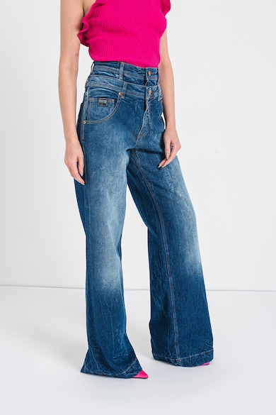 Versace Jeans Couture Blugi cu croiala ampla si talie inalta Alexi Femei