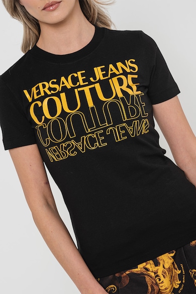 Versace Jeans Couture Logós szűk fazonú póló női