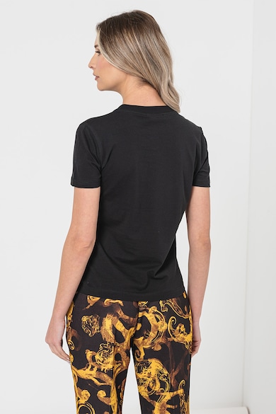 Versace Jeans Couture Памучна тениска по тялото Жени