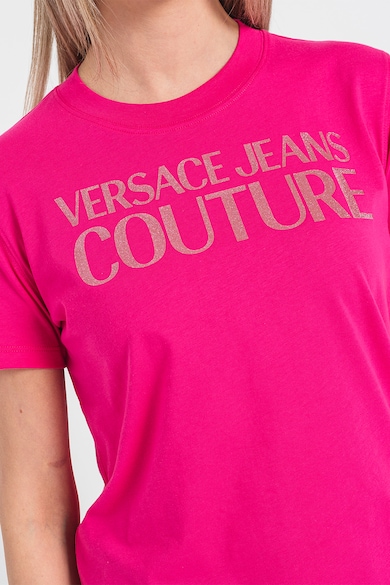 Versace Jeans Couture Póló csillámos logóval női