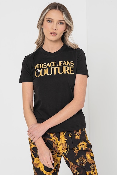 Versace Jeans Couture Logós pamutpóló női