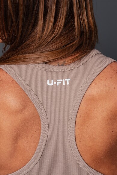 uFIT Рипсено бюстие с изрязан гръб Жени