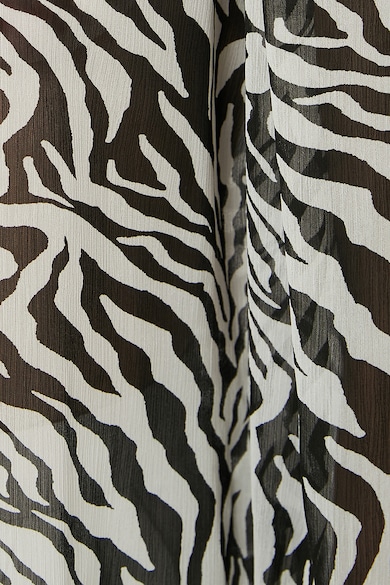 KOTON Enyhén áttetsző zebracsíkos blúz női