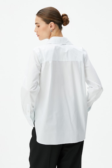 KOTON Риза със стандартна кройка и остра яка Жени