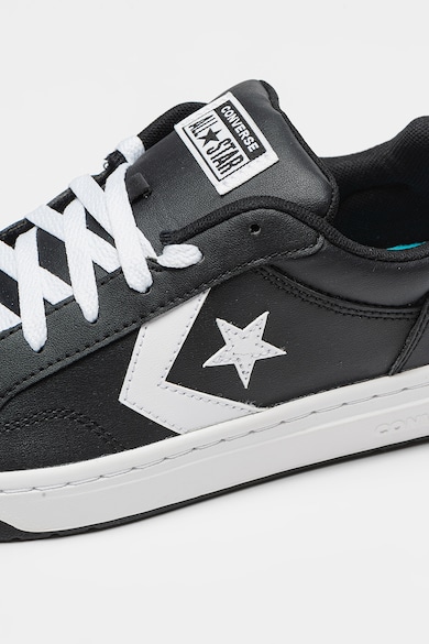 Converse Pantofi sport de piele cu logo aplicat Barbati