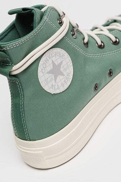 Converse Tenisi flatform de panza cu logo Femei