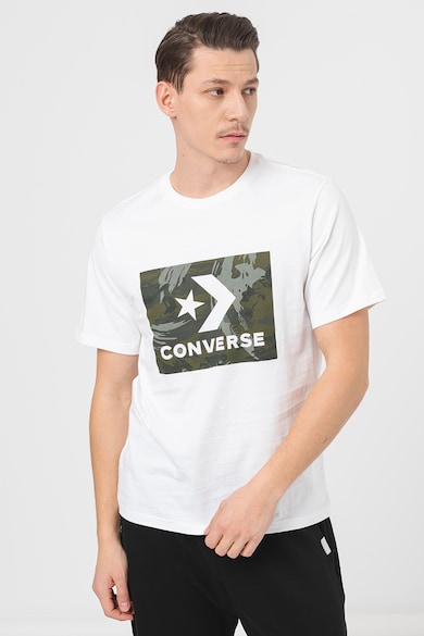 Converse Тениска Star Chevron Camo с лого и принт Мъже