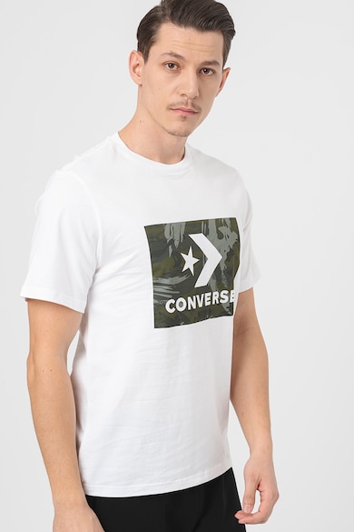 Converse Star Chevron Camo póló logós és terepmintás részlettel férfi