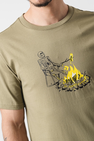 Converse Тениска Sizzling Skeleton с овално деколте Мъже