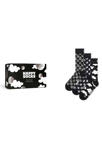 Happy Socks Унисекс дълги чорапи с десен - 3 чифта Жени