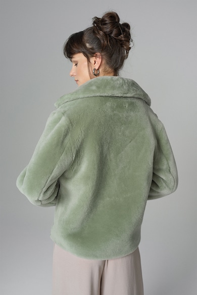 A&A Vesa Късо пухено палто с раздвоен ревер Жени