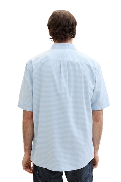 Tom Tailor Памучна риза с къси ръкави Мъже