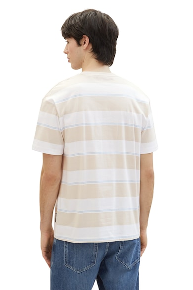 Tom Tailor Раирана тениска със свободна кройка Мъже