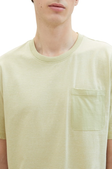 Tom Tailor Тениска с памук с джоб на гърдите Мъже