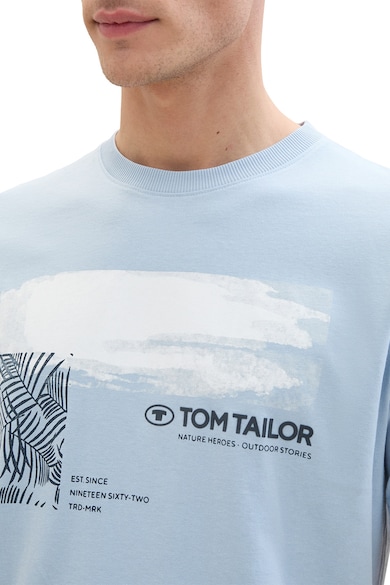 Tom Tailor Kerek nyakú logós póló férfi