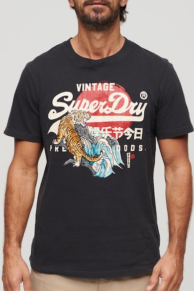 SUPERDRY Свободна памучна тениска Tokyo Мъже