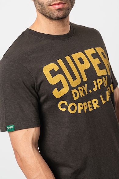 SUPERDRY Tricou cu decolteu la baza gatului Copper Label Barbati