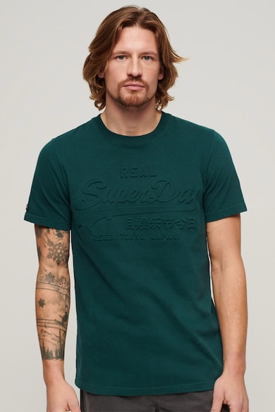 SUPERDRY Tricou cu logo in relief Ovin Barbati