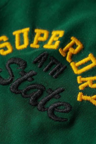 SUPERDRY Тениска Vintage Superstate с яка и лого Мъже