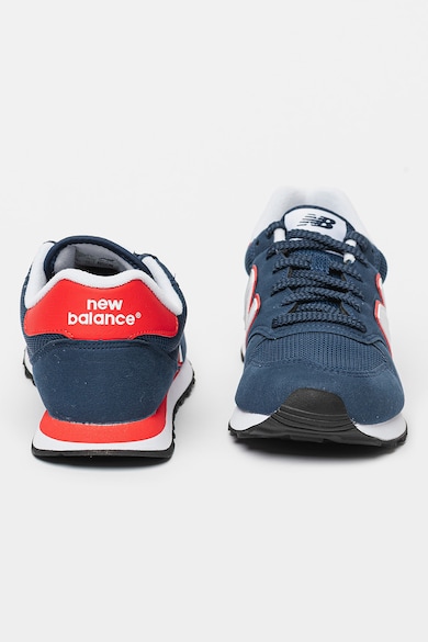 New Balance 500 nyersbőr hatású sneaker hálós anyagbetétekkel férfi