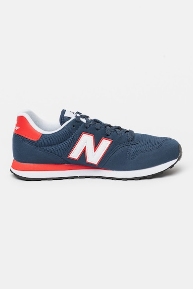 New Balance 500 nyersbőr hatású sneaker hálós anyagbetétekkel férfi