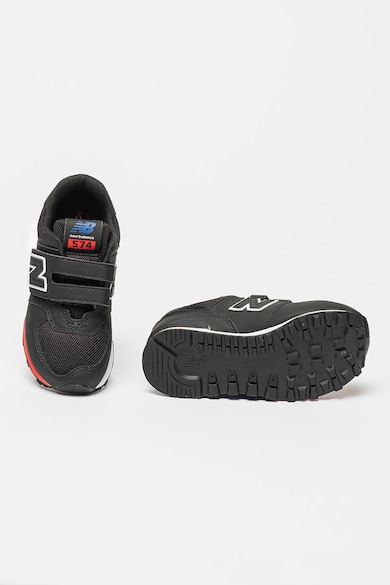 New Balance 574 tépőzáras sneaker hálós részletekkel Fiú