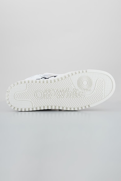 OFF-WHITE Pantofi sport inalti cu detalii contrastante Barbati