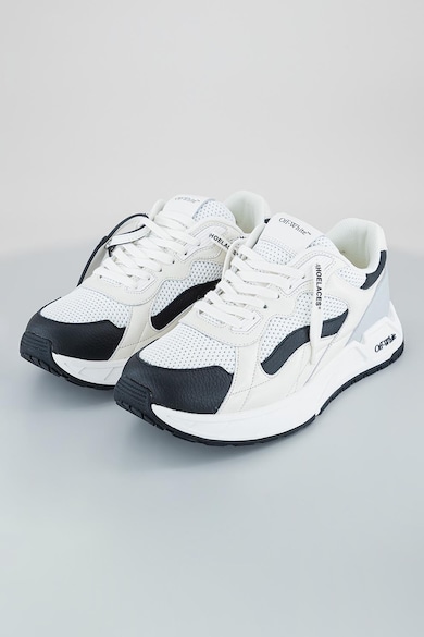 OFF-WHITE Спортни обувки с кожа Мъже
