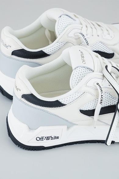 OFF-WHITE Sneaker bőrrészletekkel férfi