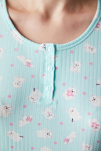 Penti Pizsamapóló plüssmacis mintával női