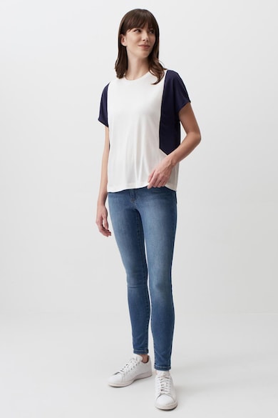 JIMMY KEY Colorblock dizájnú modáltartalmú póló női