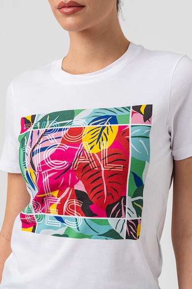 Marella Tricou de bumbac cu imprimeu grafic Femei