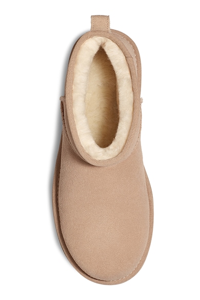 UGG Ghete de piele intoarsa fara inchidere Classic Ultra Mini Femei