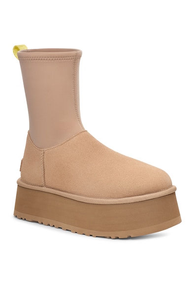 UGG Ghete cu segmente de piele intoarsa Classic Diper Femei