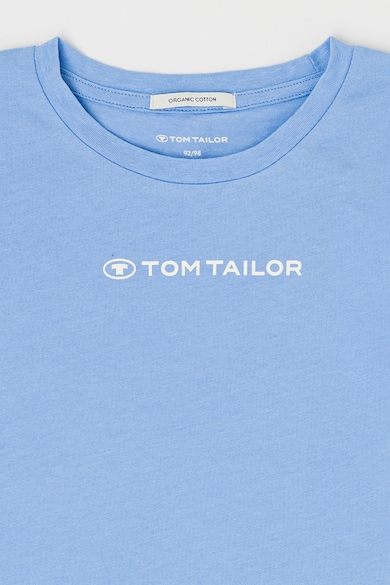 Tom Tailor Organikuspamut póló kerek nyakrésszel Lány