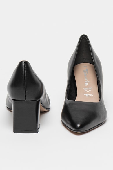 Tamaris Велурени обувки с масивен ток Жени