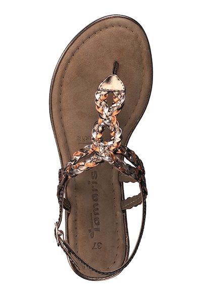 Tamaris Кожени сандали със сплетен дизайн Жени
