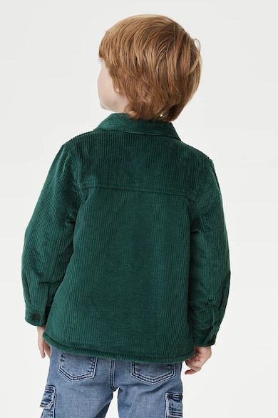 Marks & Spencer Vékony kordbársony kabát irha hatású béléssel Fiú