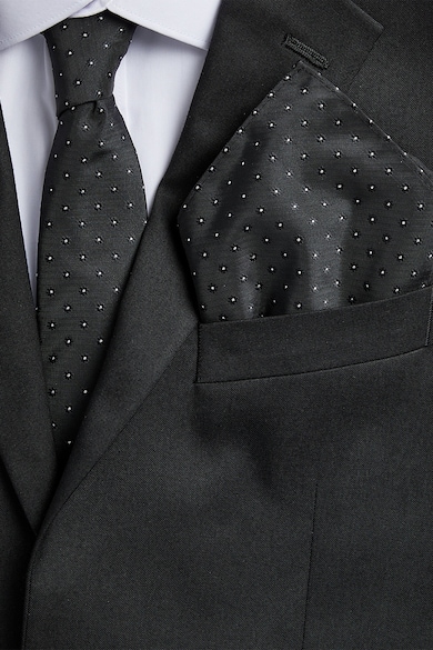 Marks & Spencer Сатинирана вратовръзка и квадратна декоративна кърпичка Мъже