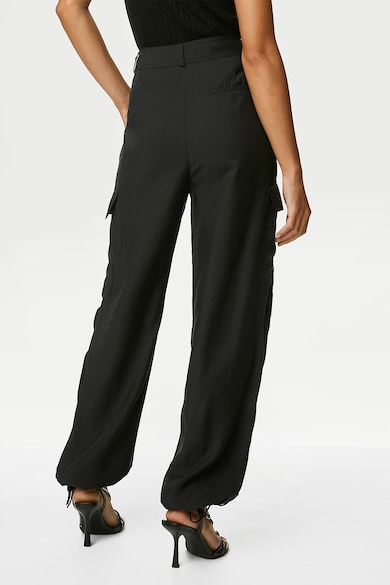 Marks & Spencer Панталон карго с висока талия Жени