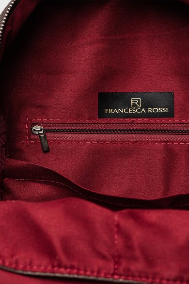 Francesca Rossi Műbőr hátizsák külső zsebekkel női
