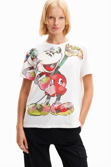DESIGUAL Тениска с анимационна щампа Жени