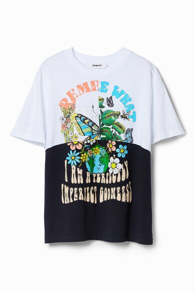 DESIGUAL Tricou cu imprimeu grafic Femei