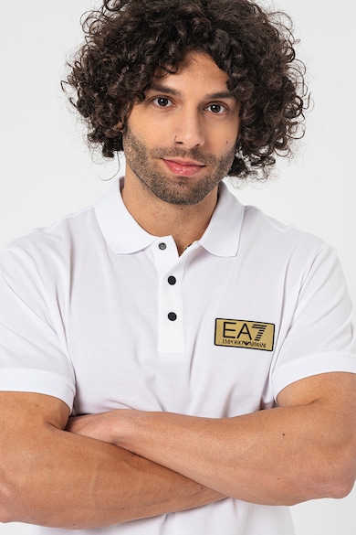 EA7 Тениска с яка Мъже