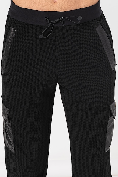 EA7 Pantaloni cargo de trening cu snur Barbati