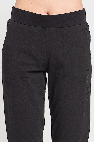 EA7 Pantaloni de trening cu talie elastica Femei