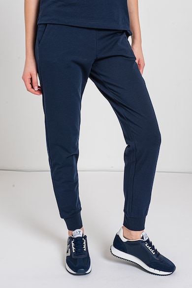 EA7 Pantaloni de trening cu talie elastica Femei