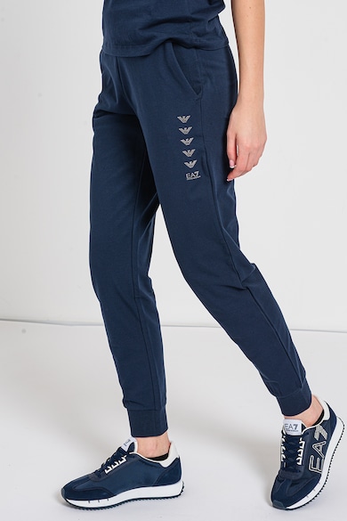 EA7 Pantaloni de trening cu talie elastica Femei