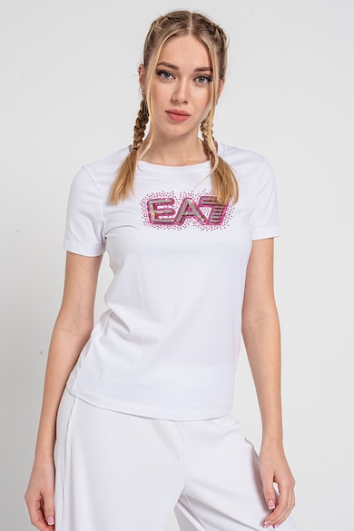 EA7 Тениска с пайети Жени